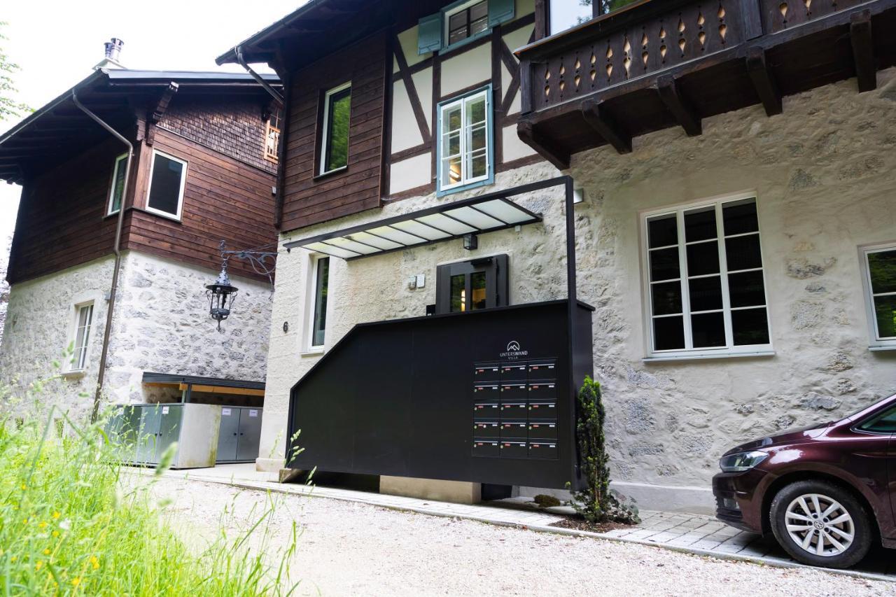 Apartment In Historischer Villa Mit Parkplatz Grünau im Almtal Exterior foto